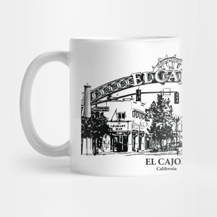 El Cajon - California Mug